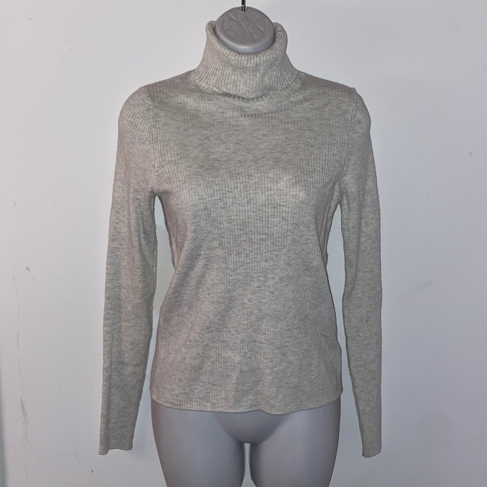 Grey Turtleneck